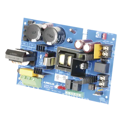 Fuente de Alimentación / Salida Única 12/24 Vcc / 6 A / Entrada 115 Vca / Supervisión por Relé / Operación -20°C a 70°C