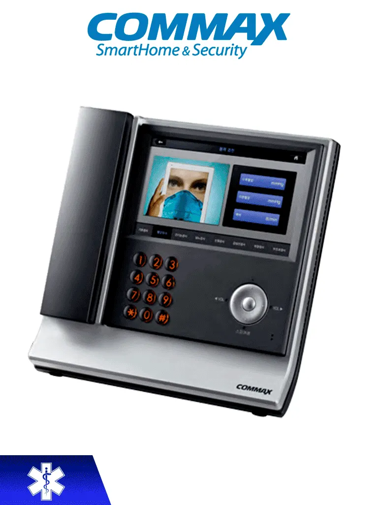 Unidad de intercomunicación COMMAX JNS-70MN para llamado de enfermería