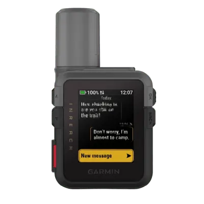 Dispositivo de Comunicación Satelital / SOS Interactivo / Pantalla Táctil MIP 1.9 in / GPS Multibanda / Autonomía 14 Días / IP67 / MIL-STD-810