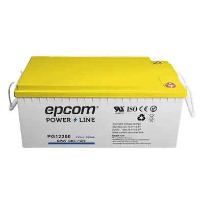 Batería estacionaria EPCOM POWERLINE PG12200 GEL OPzV de 200 Ah