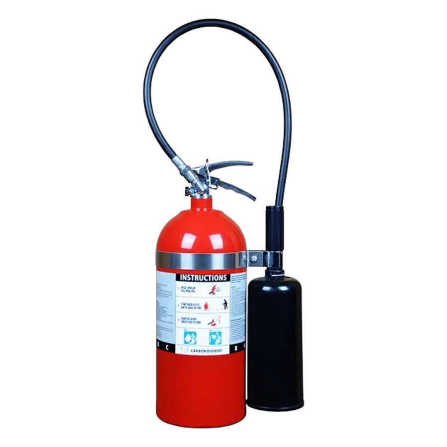 Extintor CO2 VICTORY CO10LB 10 lb para Clase B y C, UL Listado