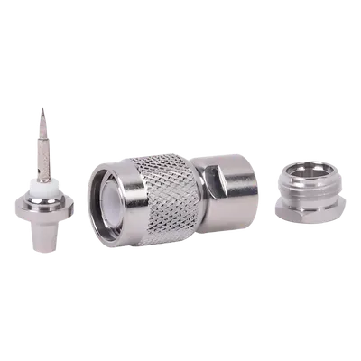 Conector TNC macho RF Industries RFT-1204 para cable RG-58/U