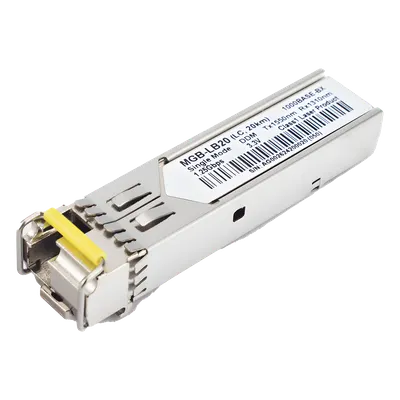Transceptor SFP PLANET MGB-LB20 BIDI para fibra monomodo de 20 km