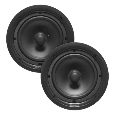 Altavoces de techo TRUAUDIO PP8/PAR de 8 pulgadas, resistentes a la humedad
