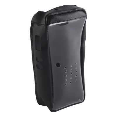 Funda para radio Syscom FSMNX-200T con visor transparente