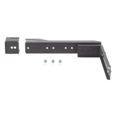 Soporte en L para Canaleta / Compatible FiberRunner 4x4 y 6x4 / Montaje en Riel Escalerilla 0.375 x 1.5/2 pulgadas / Acero Negro / 9 Piezas / UL 2024