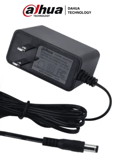 Fuente de poder DAHUA PFM320-010US de 12 Vcc y 1 A para CCTV