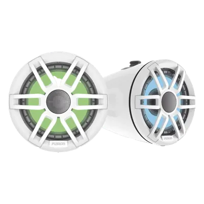 Altavoz Náutico Coaxial / 6.5 Pulgadas / Torre Wake / 200W Pico / IP67 / LED RGB / 91 dB