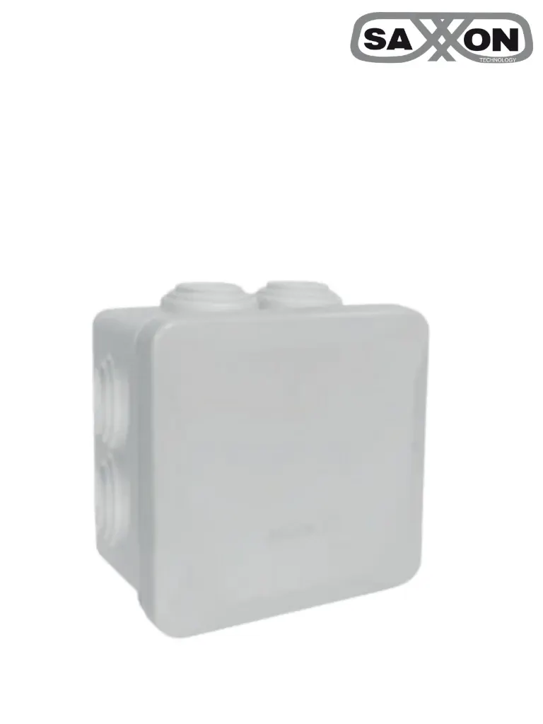 Caja de conexiones SAXXON CE808045CH con 7 entradas e IP55