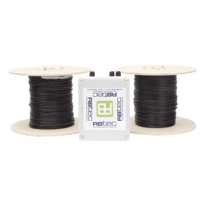 Cable sensor perimetral RBTEC MIC2Z1000V2 de 2 zonas para muros y cercos