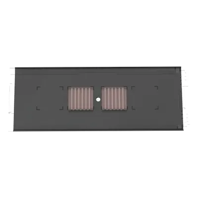 Charola de Empalme para Fibra Óptica / 24 Empalmes / Compatible con FRME3 y FRME4 / 11.75x4.38x0.37 pulgadas (298.4x111.4x9.5 mm)