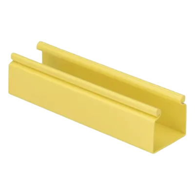 Canaleta PANDUIT FiberRunner HS2X2YL6 de 2x2 pulgadas, 1.8 m