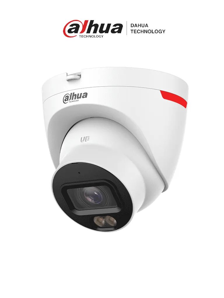 Cámara IP turret DAHUA DH-IPC-HDW2649T-S-PRO de 6 MP con WizColor