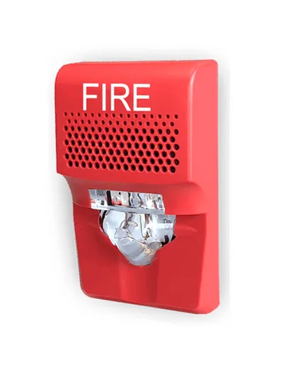 Sirena Estroboscópica Compacta KIDDE EG1AVRF LED Roja para Seguridad Electrónica