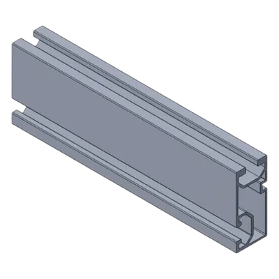 Riel para montaje fotovoltaico BASEL N00015 de 4.72 m