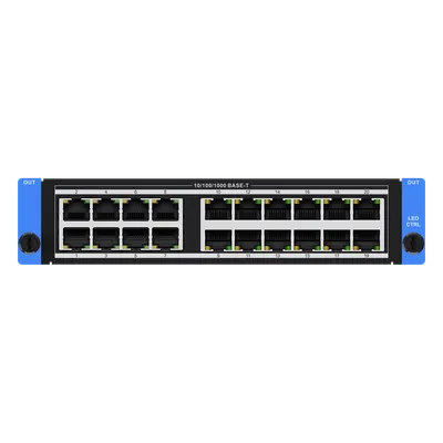 Tarjeta de Salida LED / 20 Puertos Ethernet Gigabit / 4K HDR10 / Carga 10.4 MP / 16 Capas / Doble Slot