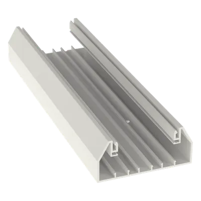 Base para canaleta Panduit T70BIW8 T-70 de PVC rígido, 2.4 m