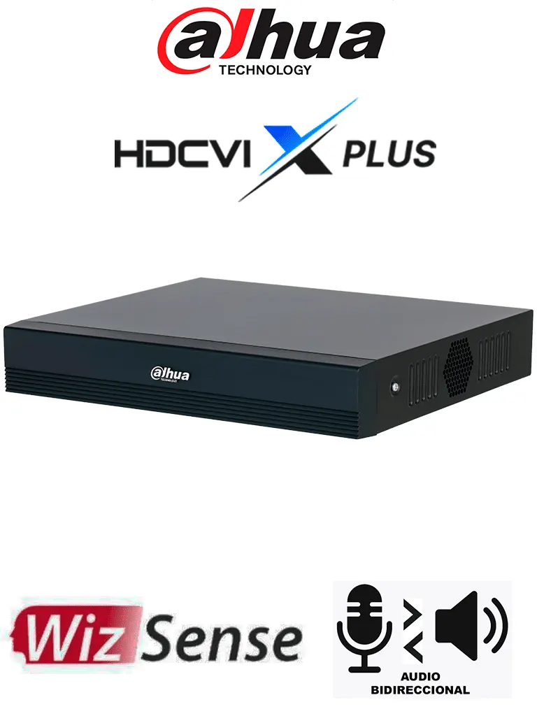 DVR Dahua DH-XVR1B16H-I/T de 16 canales con WizSense