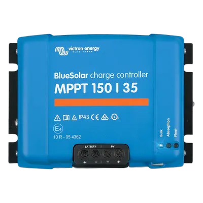 Controlador Solar MPPT / 35A / 150V FV / 12/24/36/48 Vcc Auto / 2000W (48V) / Eficiencia 98% / IP43