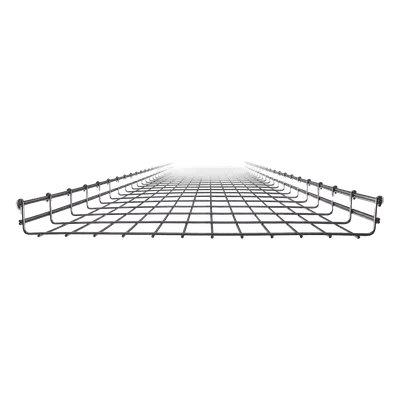 Charola Tipo Malla / 66 mm Peralte / 600 mm Ancho / 3 m Longitud / 10 pies / Electro Zinc / 630 Cables Cat6