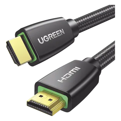 Cable HDMI 2.0 de Nylon Trenzado / 10 Metros (32.81 Pies) / 4K@60Hz / HDR / 3D / HEC (Canal Ethernet HDMI) / ARC (Canal de Retorno de Audio) / Color Profundo de 48 Bits / Audio de 32 Canales / HDCP 2.2 / Audio DTS: X / 18 Gbps / Blindaje de 4 Capas