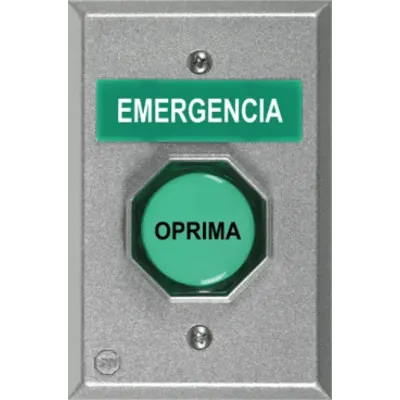 Botón de Salida Momentáneo / LED 12/24 V / 300+ Combinaciones / Contactos Dobles Forma C / UL Listado
