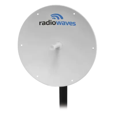 Antena Direccional Parabólica / 33 dBi / 5.25-5.85 GHz / 0.9 m (3 ft) / Doble Polarización / 2 Conectores N-Hembra