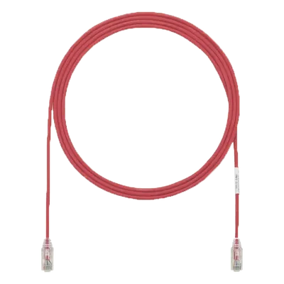 Cable de parcheo PANDUIT UTP28X5RD Cat6A de 1.52 m, rojo