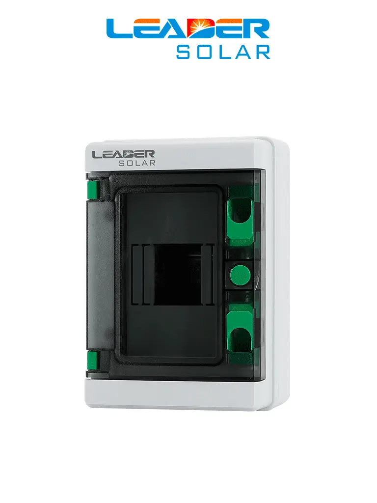 Caja de distribución LEADER SOLAR HA-4 IP65 para sistemas fotovoltaicos