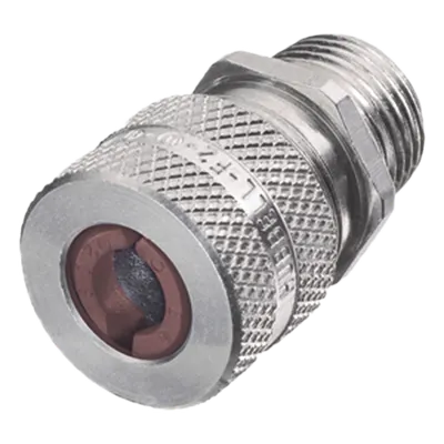 Conector de Cable / Aluminio Macho Recto / Ajustable 0.50-0.63" / 1/2" / NEMA 4, 4X, 12, 13 / Clase I Div. 2