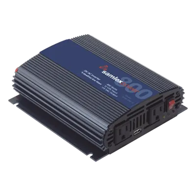 Inversor CD-CA / 800 W / 12 Vcc Entrada / 115 Vca 60 Hz Salida / Onda Sinusoidal Modificada