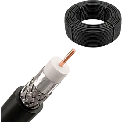 Rollo de 30 Metros de LP195 de 50 Ohms | Cable Coaxial Profesional