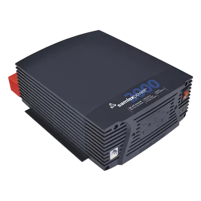 Inversor de Onda Senoidal Pura / 2000 W / Entrada 12 Vcc / Salida 120 Vca / Ventilador por Temperatura