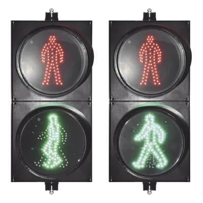 Semáforo peatonal LED AccessPRO PROLIGHTPASD de 20 cm RGB