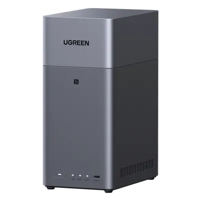 NAS UGREEN NASync DH2300 de 2 bahías con RAID y salida HDMI 4K