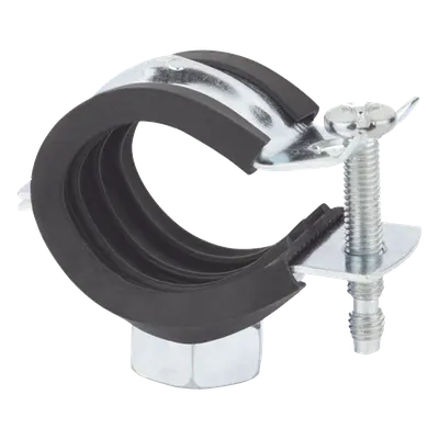 Abrazadera isofónica INDEX AB-IRP-022 de 22 mm con apertura vertical