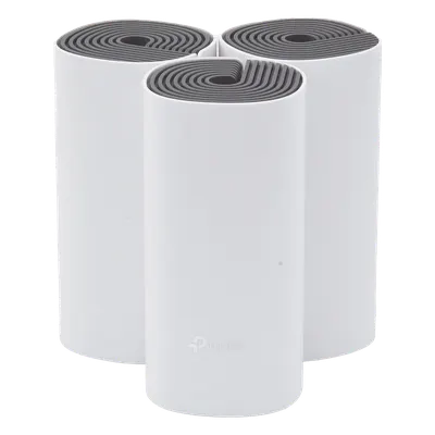 Sistema mesh TP-Link Deco E4 de doble banda AC1200, kit de 3 unidades