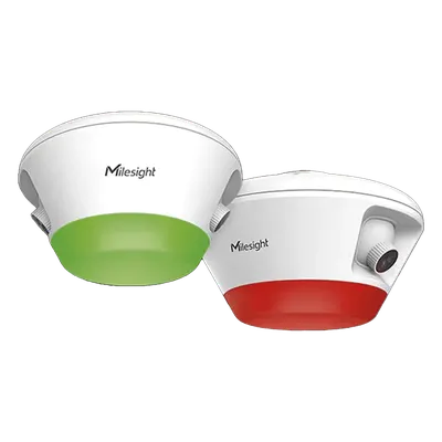 Sensor de ocupación para estacionamiento MILESIGHT PM3322-E de doble lente