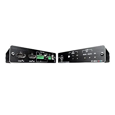 Desembebedor de audio HDMI Kramer FC-46H2 con salidas S/PDIF y balanceada