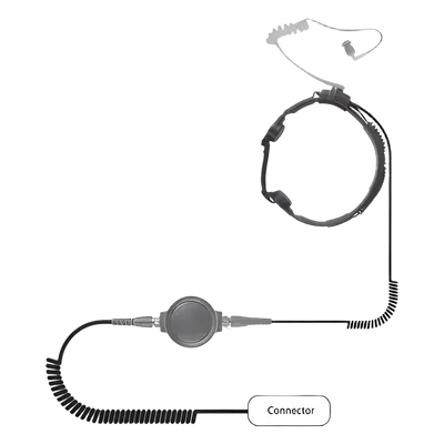 Micrófono de garganta PRYME SPM-1511 con tubo acústico e IP68