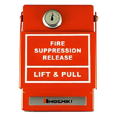 Estación Manual Hochiki HPS-DAK-SR de Supresión de Incendio, Inhibición Química