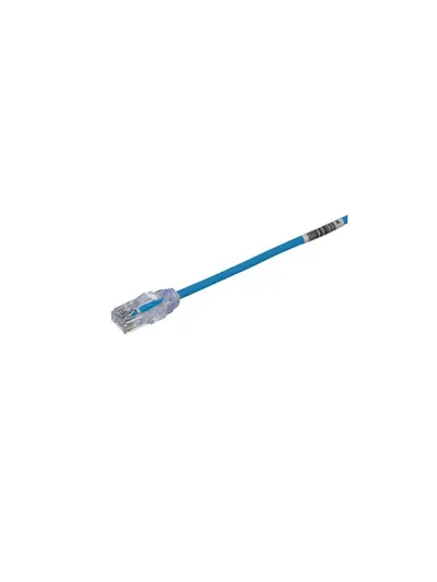 PANDUIT UTP28X3BU - Patch Cord / Cordón de parcheo UTP TX6A-28™ fabricado c/cable 28 AWG, no blindado / 3 Pies (0.91 m) / Categoría 6A / Azul