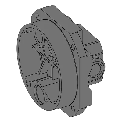 Tapa trasera FAAC 7171485 para operadores Serie 400