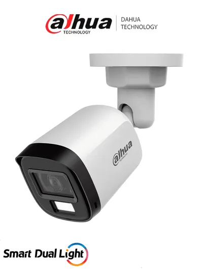 Cámara bullet DAHUA DH-HAC-B1A51N-U-IL-A de 5 MP con audio
