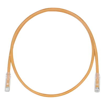 Cable de Parcheo / UTP Cat5e / 28AWG / 0.30 m (1 pie) / LSZH / Naranja