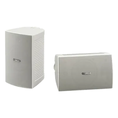 Altavoz de Montaje en Pared / 2 Vías / Woofer 4 in / Tweeter 1 in / IPX3 / 8 Ohms / 70/100V / Color Blanco / Par