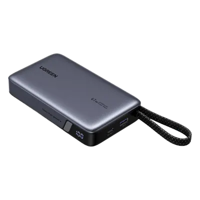 Batería externa UGREEN 55996B de 20000mAh con salida de 67W