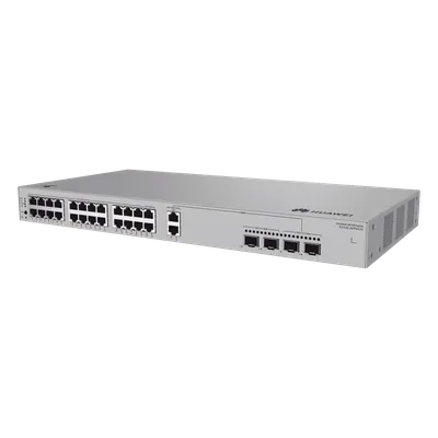 Switch PoE Administrable Capa 3 / 24 Puertos Gigabit (22 PoE) / 2 Puertos 2.5GE PoE / 2 Puertos SFP+ 10GE / 400W PoE / 98 Gbps / iStack