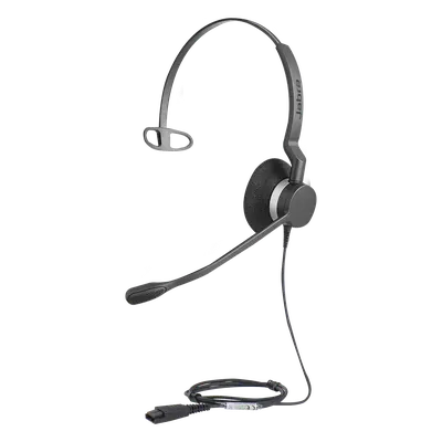 Auricular mono Jabra Biz 2300 QD con audio HD para contact center