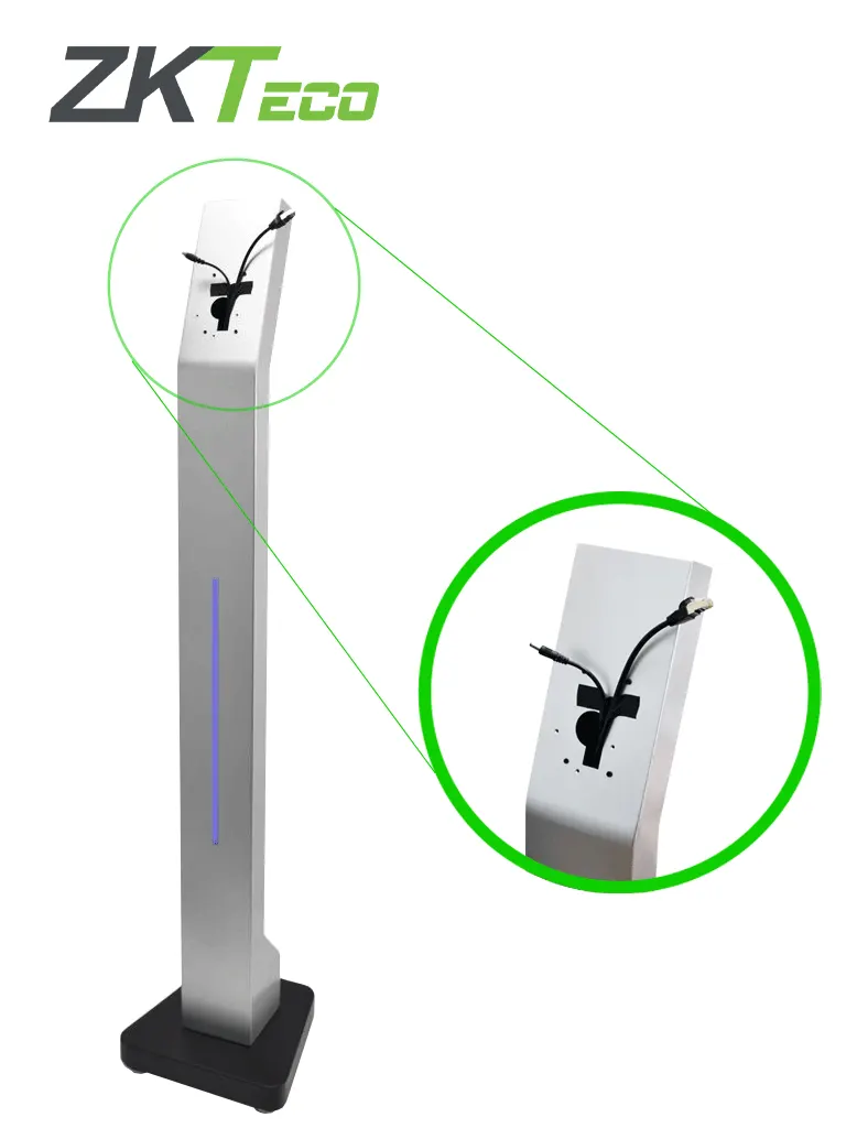 Pedestal ZKTeco FMB-05 para terminales de acceso en interiores